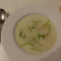 Cizrnová polévka s pórkem